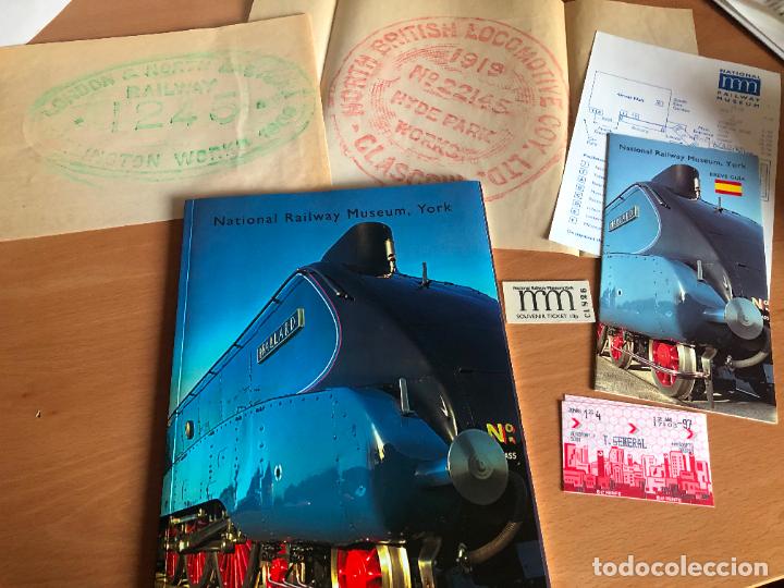 Libros de segunda mano: National Railway Museum. York. Ferrocarriles en ingles+ varios folletos