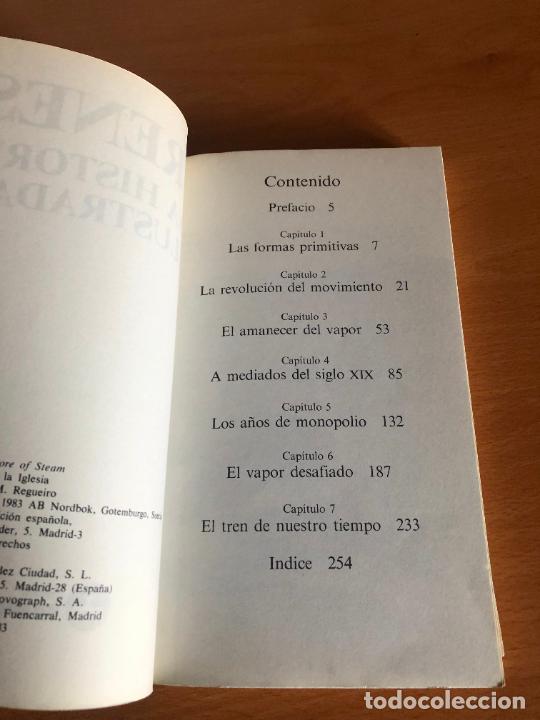 Libros de segunda mano: Trenes . Una historia ilustrada. C. Hamilton - Foto 2