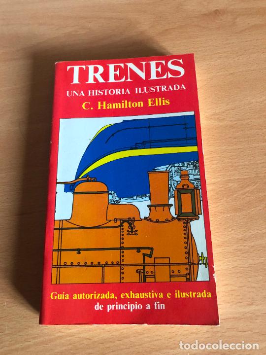 Libros de segunda mano: Trenes . Una historia ilustrada. C. Hamilton - Foto 1