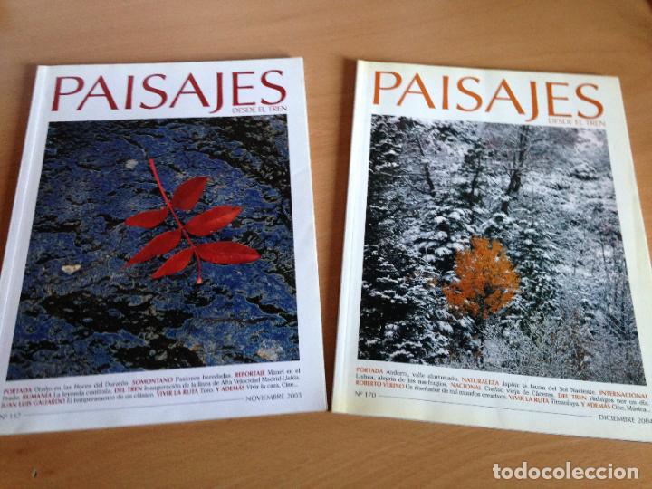 Libros de segunda mano: Paisajes desde el tren n&ordm;s 157 y 170