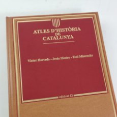 Libros de segunda mano: L-1316. ATLES D`HISTÒRIA DE CATALUNYA - EDICIONS 62, BARCELONA, 1995. Lote 312867638