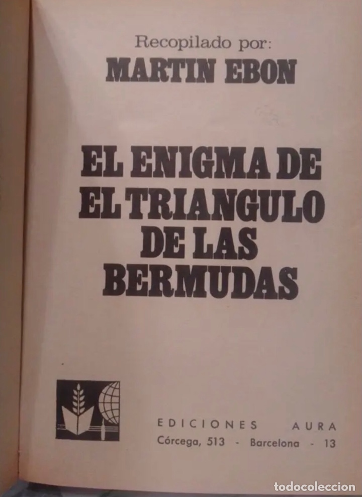 Libros de segunda mano: EL ENIGMA DE EL TRIANGULO DE LAS BERMUDAS - Foto 2
