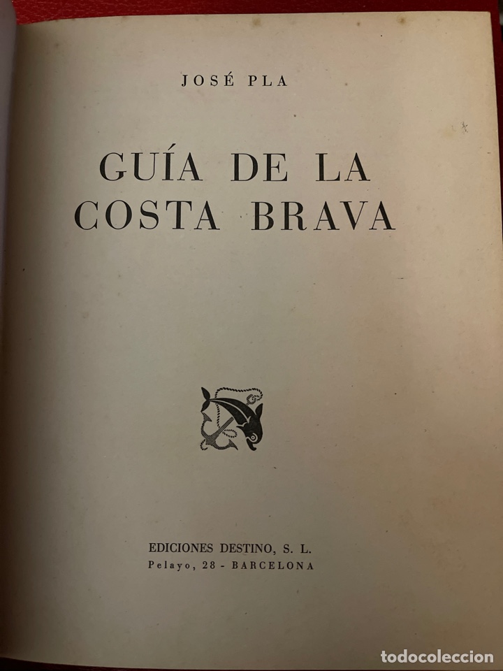 Libros de segunda mano: Guia de la Costa Brava. Jos&eacute; Pla - Foto 4