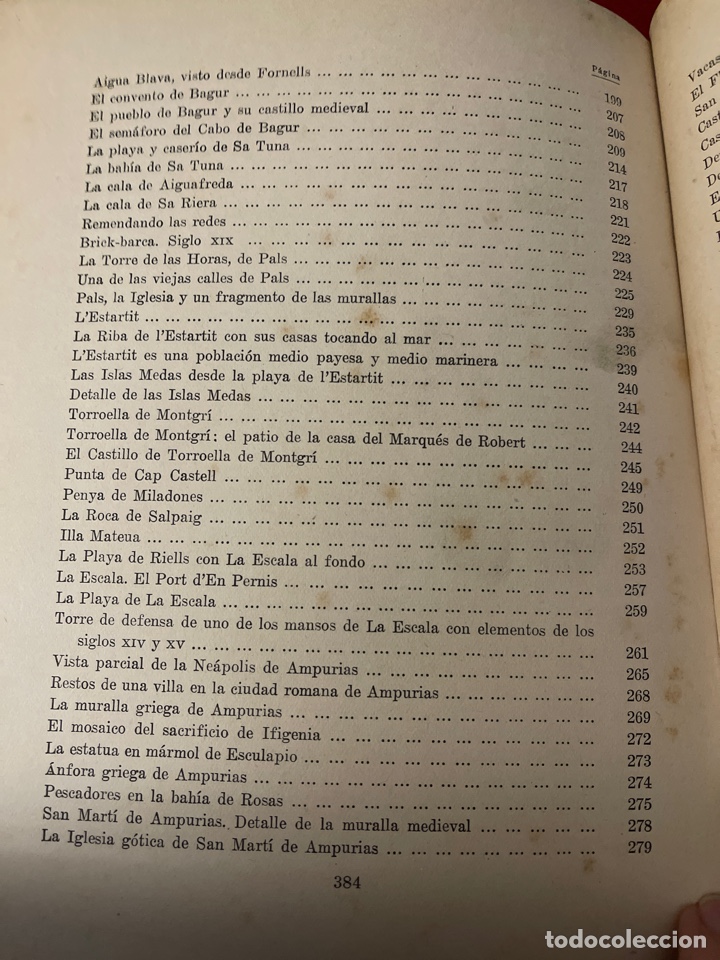 Libros de segunda mano: Guia de la Costa Brava. Jos&eacute; Pla - Foto 8