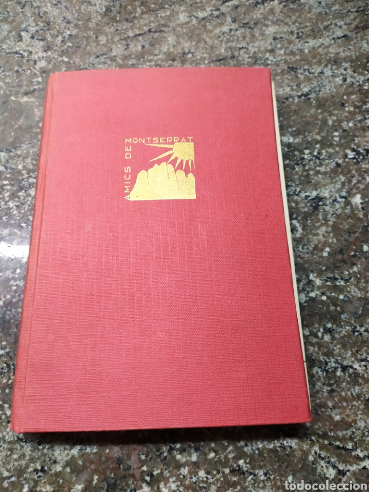 Libros de segunda mano: Itinerarios de Montserrat. Amic de Montserrat incluye mapa