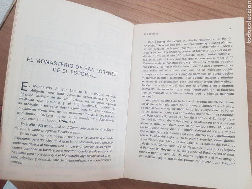 Libros de segunda mano: EL ESCORIAL M. LOPEZ SERRANO - Foto 4