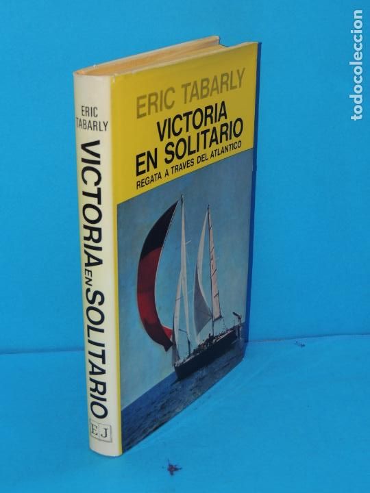 Libri di seconda mano: VICTORIA EN SOLITARIO. REGATA A TRAVES DEL ATLANTICO.-ERIC TABARLY