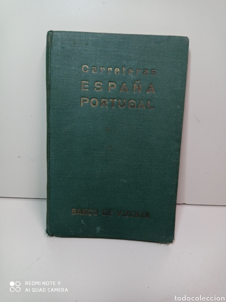 Libri di seconda mano: Gu&iacute;a carreteras Espa&ntilde;a y Portugal, banco Vizcaya. Secci&oacute;n cartograf&iacute;a Firestone Hispania. A&ntilde;o 1959
