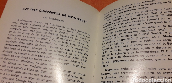 Libros de segunda mano: GU&Iacute;A DE MONTERREY, JESUS TABOADA CHIVITE, - Foto 5