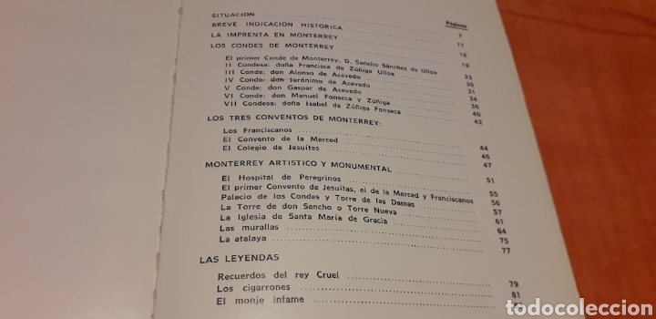 Libros de segunda mano: GU&Iacute;A DE MONTERREY, JESUS TABOADA CHIVITE, - Foto 7