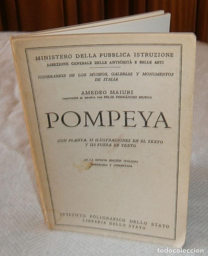 Gebrauchte B&uuml;cher: Pompeya itinerarios de los museos ,galerias y monumentos de Italia