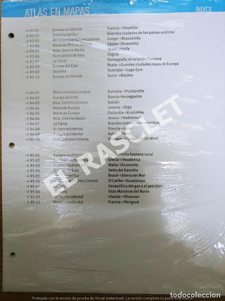 Libri di seconda mano: COLECIONABLE ATLAS EN MAPAS DE PLANETA AGOSTINI - EUROPA OCCIDENTAL