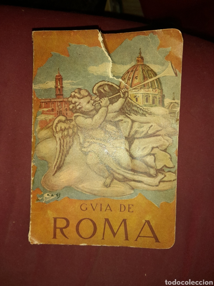Libros de segunda mano: LIBRO ANTIGUO GUIA DE ROMA E.CARRERAS EDITORIAL F.FERRARI