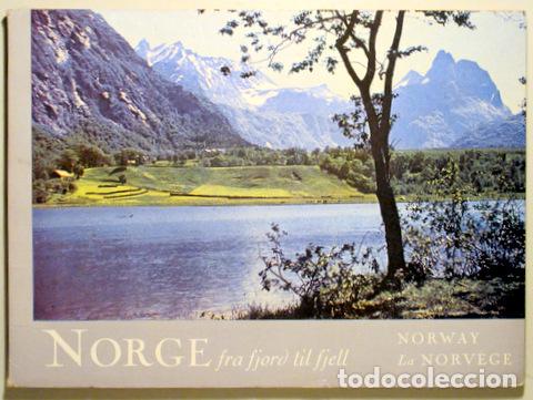 Gebrauchte B&uuml;cher: NORGE FRA FIORD TIL FJELL - Oslo s/f - Muy ilustrado