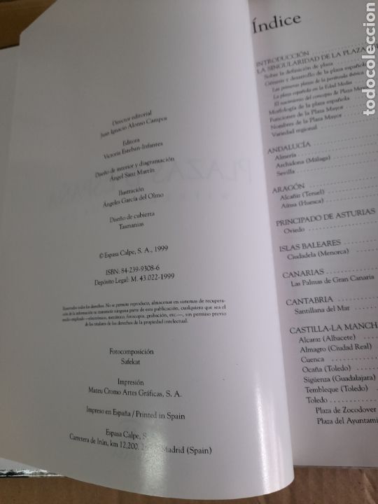 Libros de segunda mano: Plazas de Espa&ntilde;a - Foto 2
