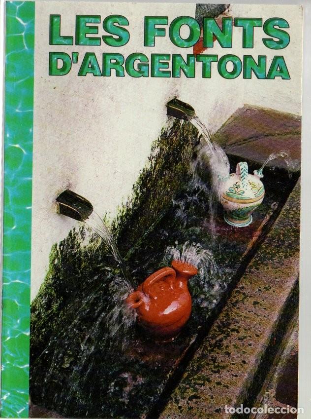 Libros de segunda mano: LES FONTS D'ARGENTONA. JOSEP VI&Ntilde;ALS 1994, TALLER DEL'AIXERNADOR.