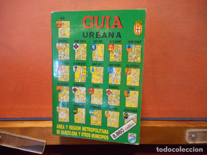 Libros de segunda mano: GUIA URBANA DE BARCELONA. EDICI&Oacute;N 1991. JOSE PAMIAS RUIZ, EDITOR.