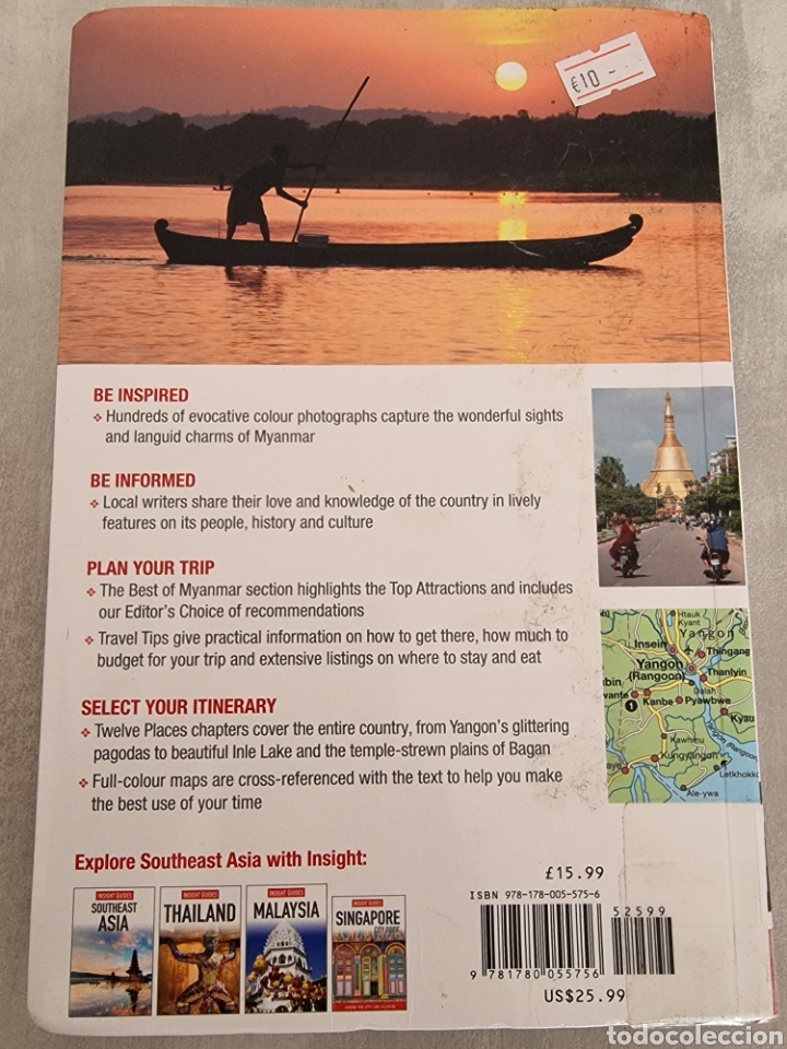 Libros de segunda mano: INSIGHT GUIDES MYANMAR BURMA - Foto 2