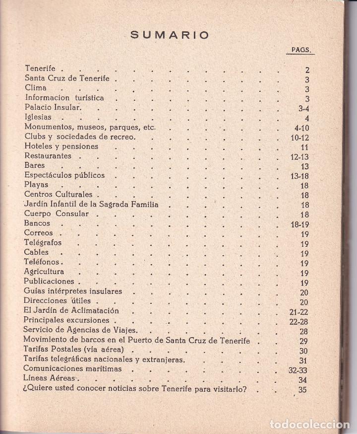 Libros de segunda mano: GUIA DE TENERIFE - Foto 3
