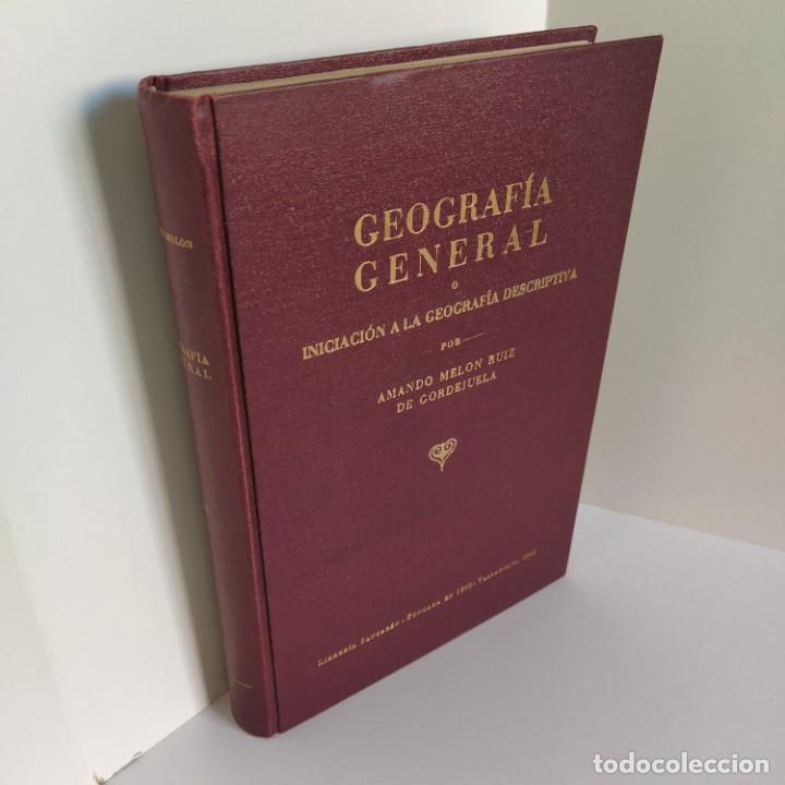 Gebrauchte B&uuml;cher: GEOGRAF&Iacute;A GENERAL O INICIACI&Oacute;N A LA GEOGRAF&Iacute;A DESCRIPTIVA POR AMADO MEL&Oacute;N RU&Iacute;Z DE GORDEJUELA. 1942.