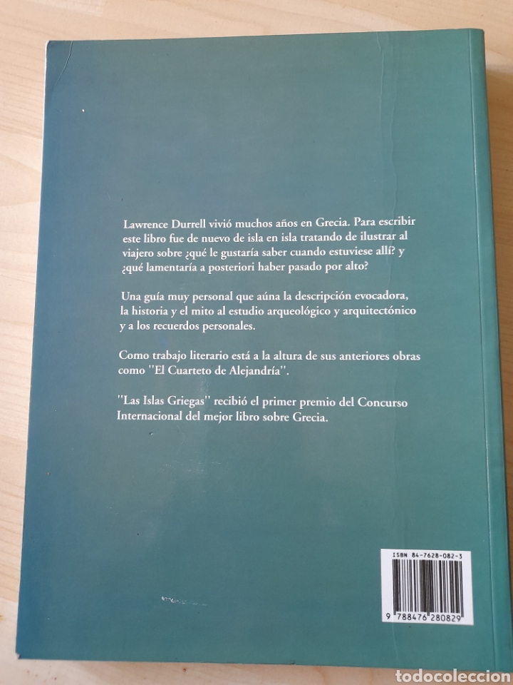 Libros de segunda mano: Las Islas griegas. Lawrence Durrell - Foto 2