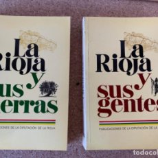Libros de segunda mano: LA RIOJA Y SUS TIERRAS. LA RIOJA Y SUS GENTES (BOLS 17). Lote 338435683