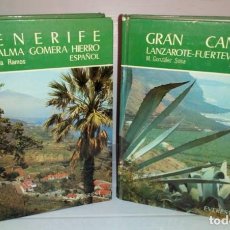 Libros de segunda mano: DOS GUIAS EVEREST 1974 - TENERIFE LA PALMA GOMERA HIERRO - GRAN CANARIA LANZAROTE FUERTEVENTURA. Lote 341526338