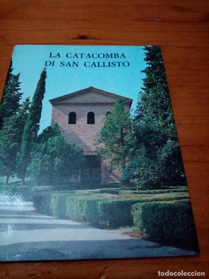 Libri di seconda mano: LA CATACOMBA DI SAN CALLISTO ROMA 1973. ( EN ITALIANO). EST3B1