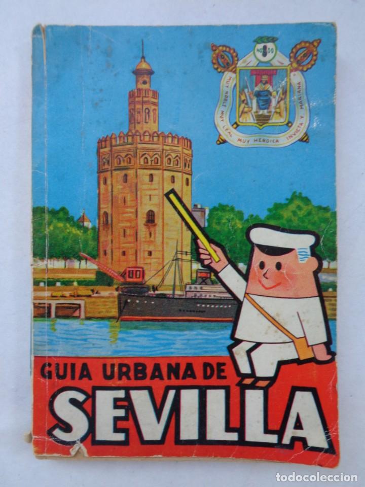 Libros de segunda mano: GUIA URBANA DE SEVILLA, NOMENCLATOR CALLEJERO OFICIAL 1962