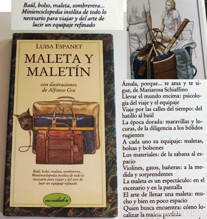 Libros de segunda mano: MALETA Y MALET&Iacute;N LIBRO HISTORIA DE LOS UTENSILIOS PARA VIAJAR - BA&Uacute;L BOLSO EQUIPAJE VIAJE MONDADORI