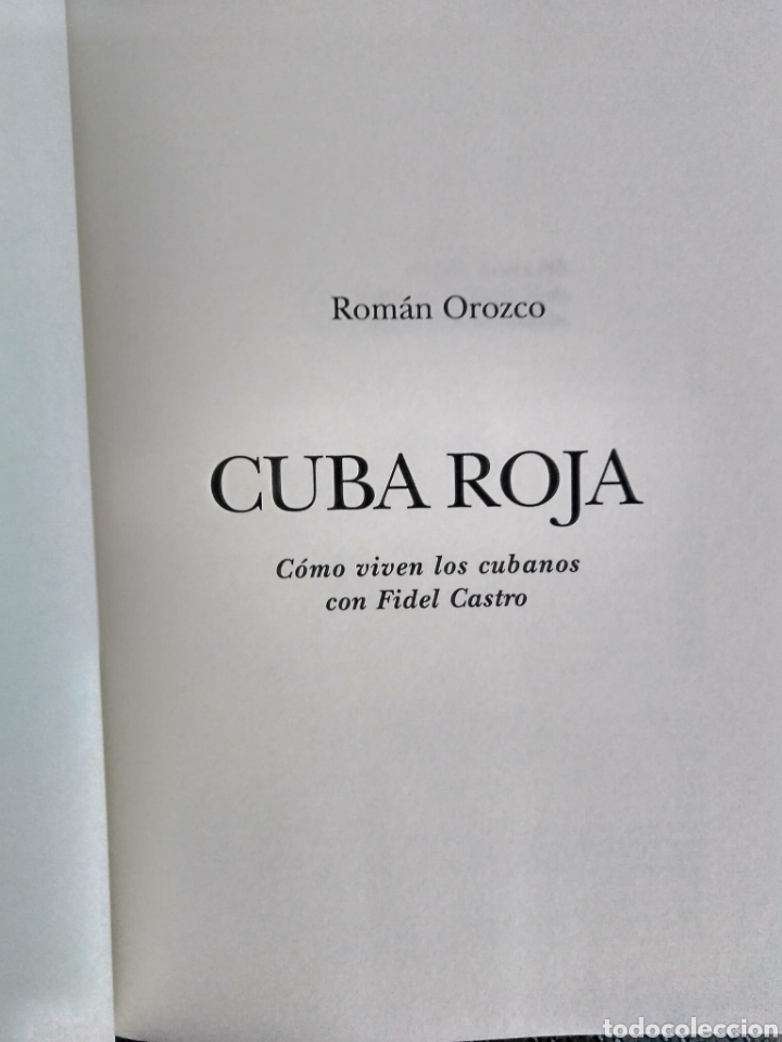Libros de segunda mano: Cuba Roja / Ram&oacute;n Orozco - Foto 2