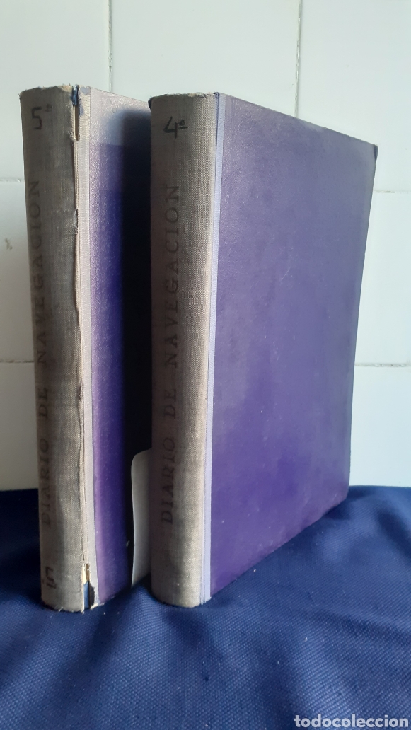 Libros de segunda mano: DIARIOS DE NAVEGACION 4&ordm; Y 5&ordm;, BUQUE CAMPITO A&Ntilde;O 1969