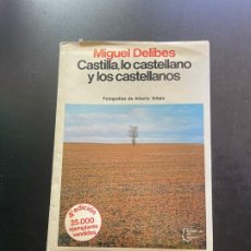 Libros de segunda mano: CASTILLA LO CASTELLANO Y LOS CASTELLANOS. Lote 347998303