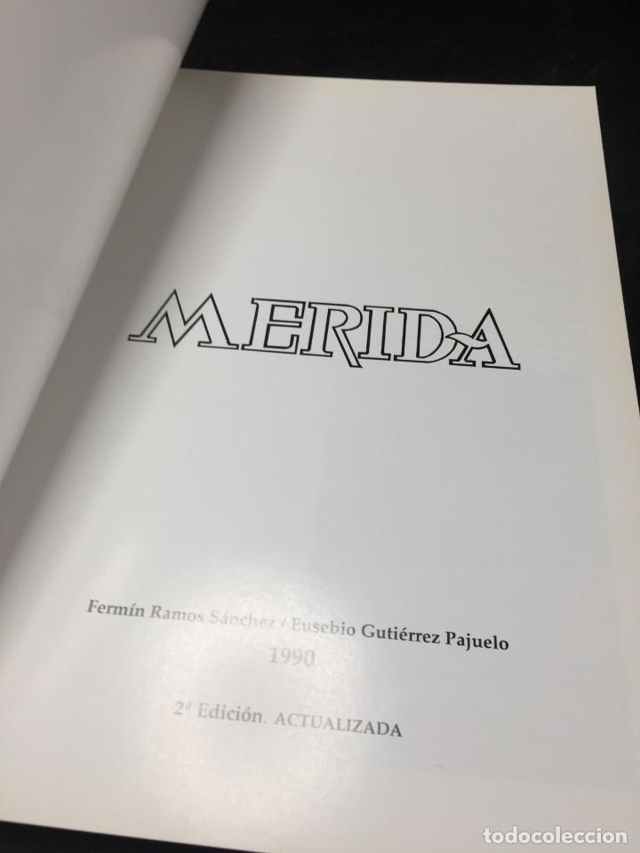 Libros de segunda mano: M&eacute;rida. Ferm&iacute;n Ramos. Eusebio Guti&eacute;rrez. 1990 Ilustrado - Foto 3