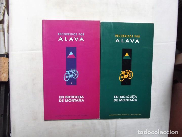 Gebrauchte B&uuml;cher: RECORRIDOS POR ALAVA EN BICICLETA DE MONTA&Ntilde;A 1 Y 2