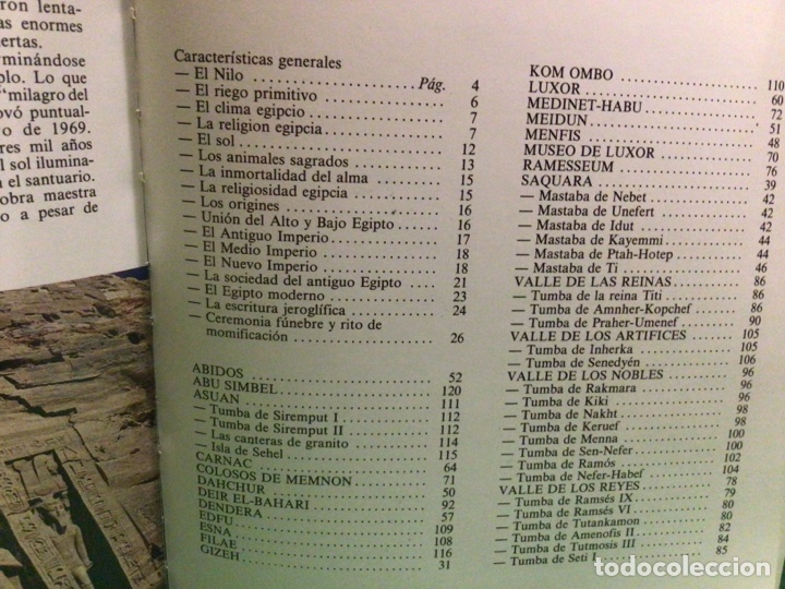 Libros de segunda mano: EGIPTO (LIBRO)a&ntilde;o 1988 - Foto 3