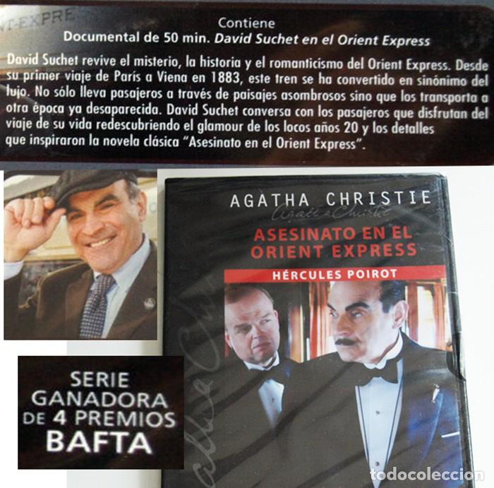 Second hand books: DVD DOCUMENTAL CAP. SERIE ASESINATO EN EL ORIENT EXPRESS SUCHET TREN VIAJE POIROT CHRISTIE -NO LIBRO