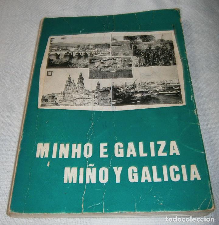 Libros de segunda mano: Minho e Galicia (Mi&ntilde;o y Galicia) en portugues y castellano a&ntilde;os 50