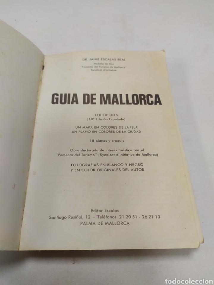 Libros de segunda mano: Gu&iacute;a de Mallorca, 1975 - Foto 3