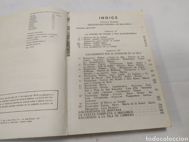 Libros de segunda mano: Gu&iacute;a de Mallorca, 1975 - Foto 4