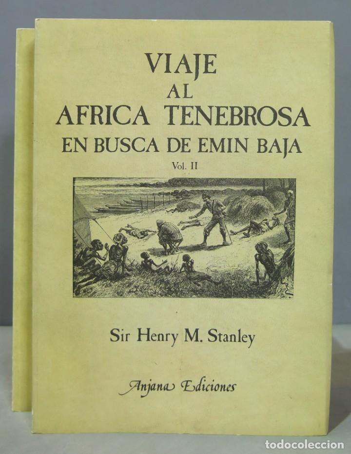 Gebrauchte B&uuml;cher: VIAJE AL &Aacute;FRICA TENEBROSA EN BUSCA DE EMIN BAJ&Aacute;. STANLEY. 2 TOMOS