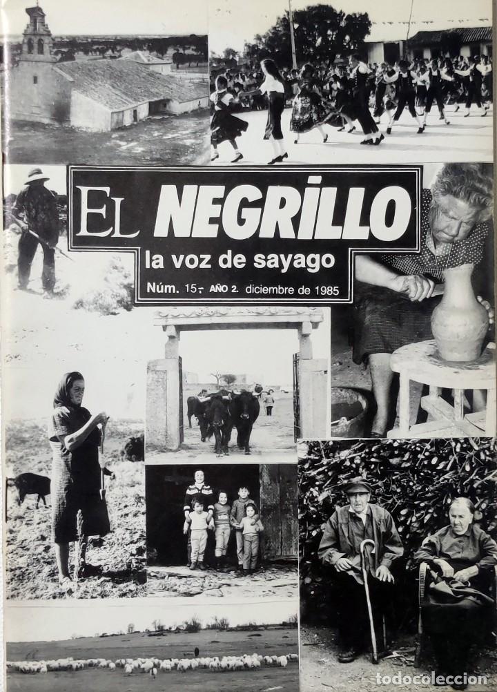 Libros de segunda mano: EL NEGRILLO, LA VOZ DE SAYAGO, N.&ordm; 15, A&Ntilde;O 2 (DICIEMBRE, 1985). BERMILLO DE SAYAGO (ZAMORA).