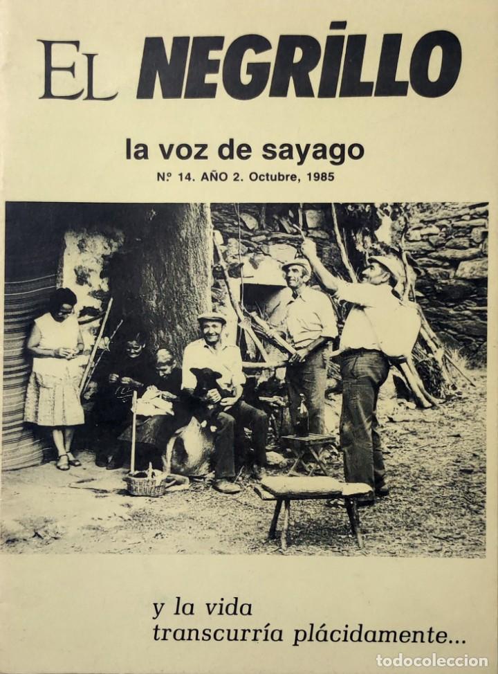 Libros de segunda mano: EL NEGRILLO, LA VOZ DE SAYAGO, N.&ordm; 14, A&Ntilde;O 2 (OCTUBRE, 1985). BERMILLO DE SAYAGO (ZAMORA).