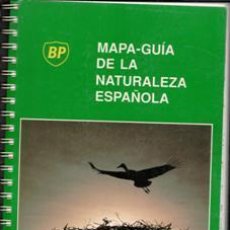 Libros de segunda mano: MAPA GUÍA DE LA NATURALEZA ESPAÑOLA. PLANO DE CARRETERAS