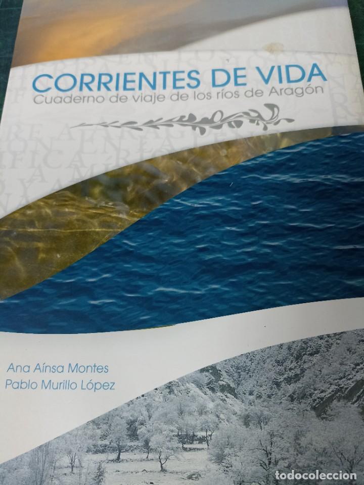 Gebrauchte B&uuml;cher: Ana A&iacute;nsa/ Pablo Murillo. Corrientes de vida. Cuaderno viajes r&iacute;os Aragon