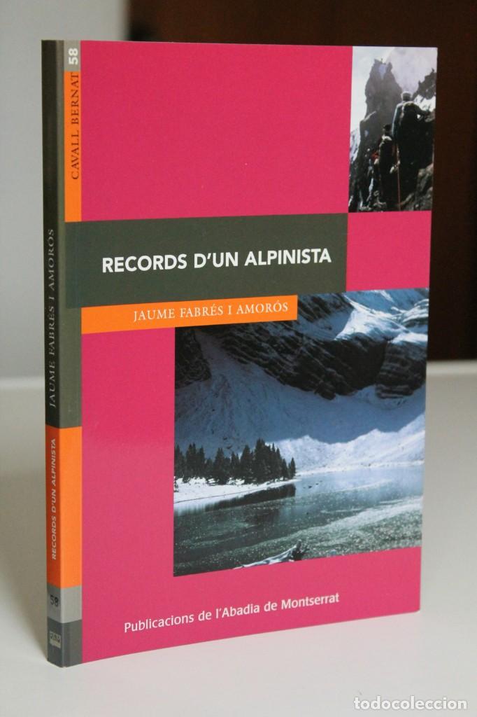Libros de segunda mano: Jaume Fabr&eacute;s i Amor&oacute;s - Records d'un alpinista - Publicacions Abadia Montserrat