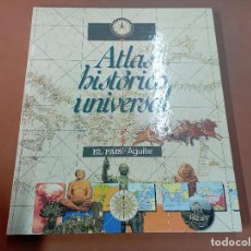 Libros de segunda mano: ATLAS HISTÓRICO UNIVERSAL - EL PAIS AGUILAR - ATM. Lote 363919901