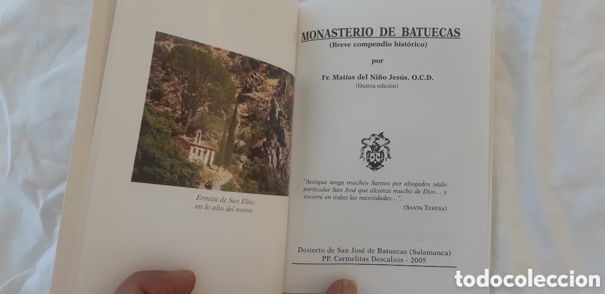 Libros de segunda mano: (Sevilla) MONASTERIO DE BATUECAS - Foto 2