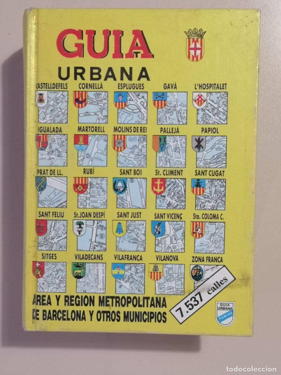 Libros de segunda mano: GUIA URBANA DE BARCELONA - Area y regi&oacute;n metropolitana de Barcelona y otros municipios - 3r Tomo