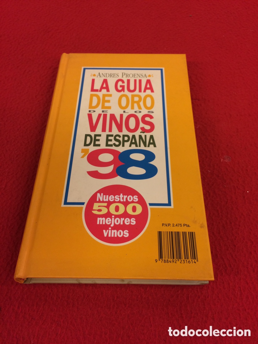 Libros de segunda mano: La gu&iacute;a de oro de los vinos de Espa&ntilde;a